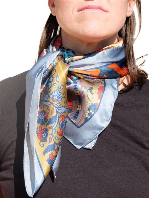 foulard in seta.